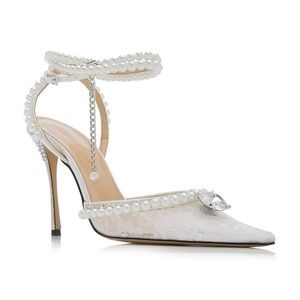 Mach & Mach Diamond of Elizabeth Lace Pumps